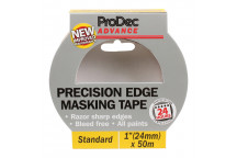 24mm x 50m Precision Edge Masking Tape