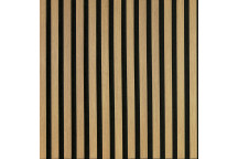 Tuscan Acoustic Panel Smoked Oak 2400x608x21mm