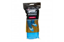 Pk (5 Pairs) Disposable Plastic Overshoes