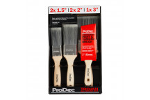 6pc Trojan Brush Set inc Free Woodworker