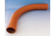 110mm 90o Long Radius Single Socket Bend