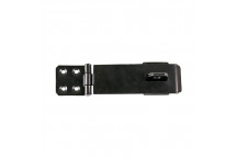 4.5\" Safety Hasp-Staple Black