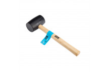 OX Trade Black Rubber Mallet 16oz