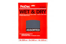 Prodec Wet & Dry - Assorted (pk10)