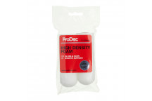 2pk 4\" HD Foam Mini Roller Refills