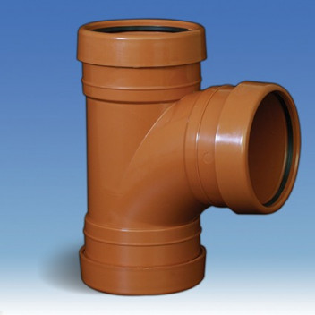 110mm T Junction Triple Socket
