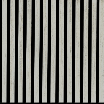 Tuscan Acoustic Panel Misty Grey 2400x608x21mm