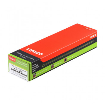 6.7 x 250mm Hex Timber Screw (50)