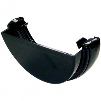 112mm Stop End - External Black Round (XR403BL)