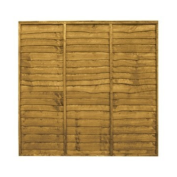 6\'x6\' Waney Lap Panel