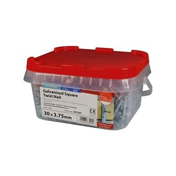 30x3.75mm Square Twist Nail- Galv 2.50kg