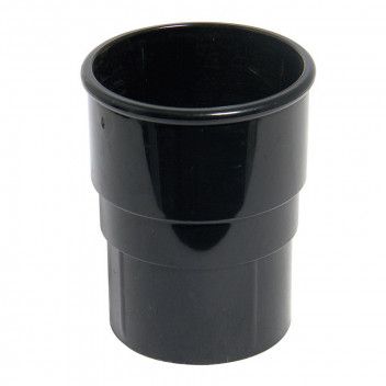 68mm Pipe Connector Black Round (XR413BL)
