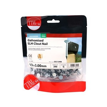 13 x 3.00 Clout Nail ELH Gal 0.50kg
