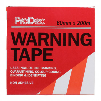 Warning Tape 60mm x 200mtr