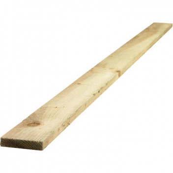 100x25x4800mm Sawn Treated Timber (4\"x1\")