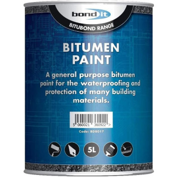 Bond it Bitumen Paint 5LTR