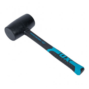 OX Trade Black Rubber Mallet 24 oz