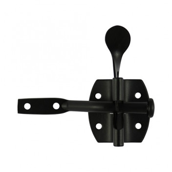 2\" Automatic Gate Latch Black