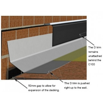 Sentinel Angle Fillet Trim D260 3m