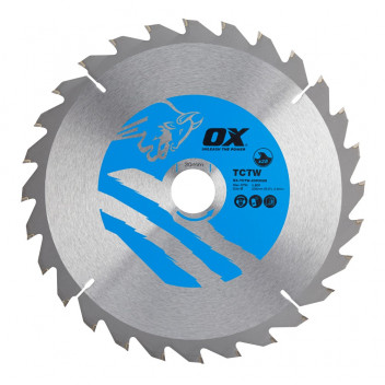 OX Wood Cut Circ Saw Blade 235/30mm 28 Teeth