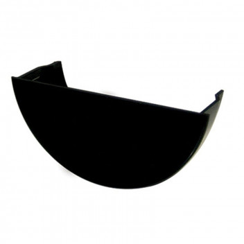 112mm Stop End - Internal Black Round (XR404BL)