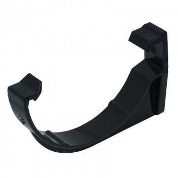 112mm Fascia Bracket Black Round (XR405BL)