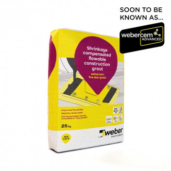 25kg Weber Five Star Grout
