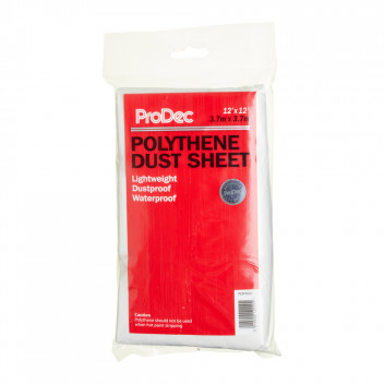 Prodec 12\' x 12\' Polythene Dust Sheet