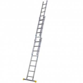 Square Rung Extension Ladder 3 Section 2.45m - 5.81m