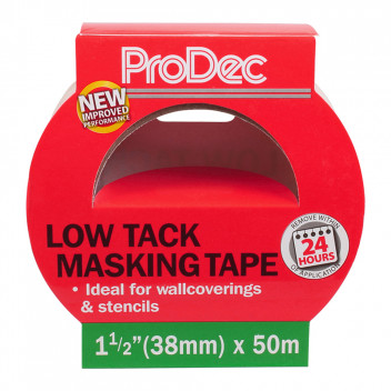 38mm x 50m Low Tack Masking Tape