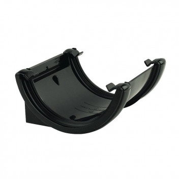 112mm Union Bracket Black Round (XR407BL)