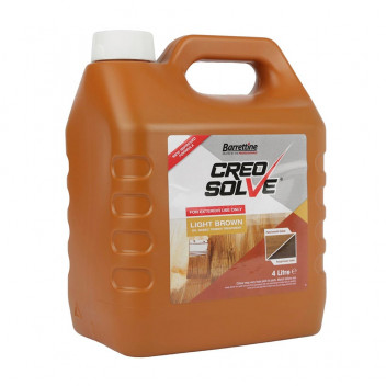 4ltr Creocote Light Brown