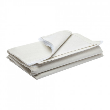 12\' x 9\' Poly Back Cotton Twill Dust Sheet