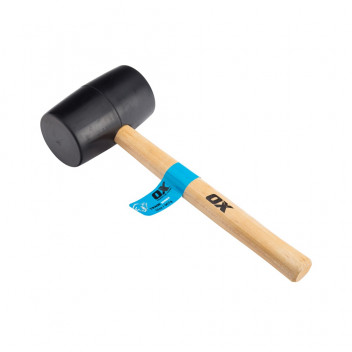 OX Trade Black Rubber Mallet 32oz
