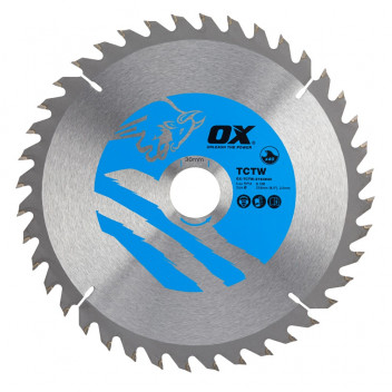 Ox Wood Cutting Circular Saw Blade 216/30mm 40Teeth ATB