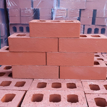 Class B Engineering Brick Smooth Red Perforated