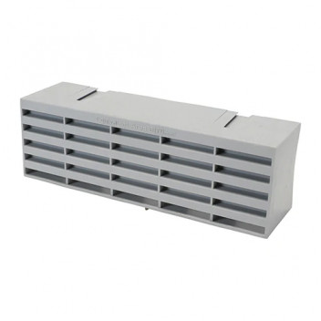 Plastic Airbrick -  Grey  9\"x3\"
