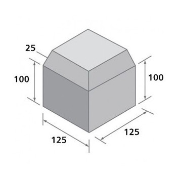 Small Corner Charcoal Ext