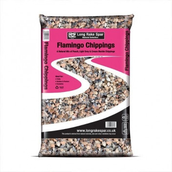 Mini Flamingo Chippings 20mm (25kg)