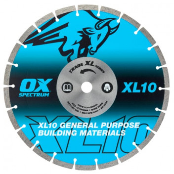 Ox Trade XL - 10 Segmented Diamond Blade - General P - 230/22.23mm