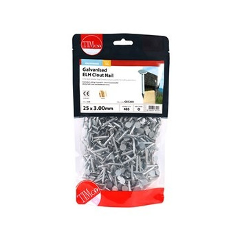 25x3.00 Clout Nail ELH Gal 1kg