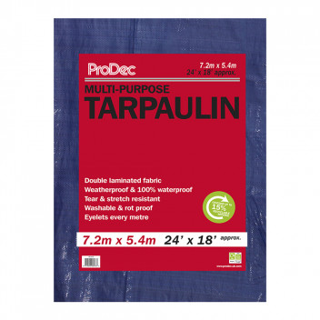 24\' X 18\' Blue Tarpaulin