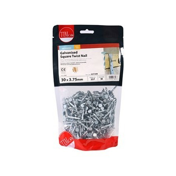 30x3.75 Square Twist Nail Galv 1kg