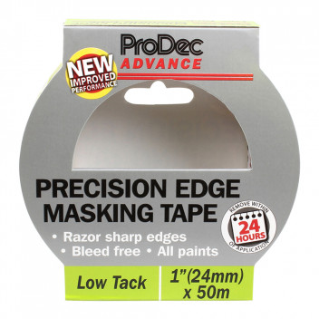 24mm x 50m Low Tack Precision Edge Masking Tape