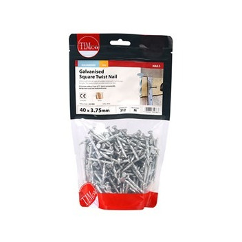 40x3.75 Square Twist Nail Galv 1kg
