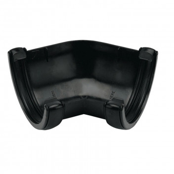 112mm x 135o Angle Black Round (XR402BL)