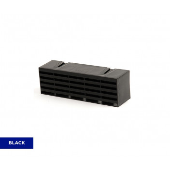 Plastic Airbrick- Black 9\"x3\"